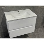 Wall Hung Vanity Rosa Series 900mm White Woodgrain